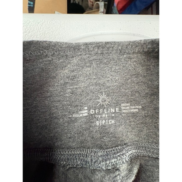 Aerie OFFLINE Leggings Regular Rise Athleisure Gray Leggings Size Small - Picture 2 of 4